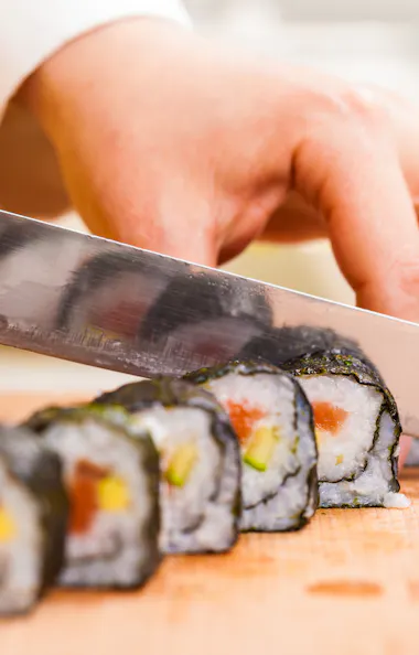 Sushi Cutting Sushi Cutting