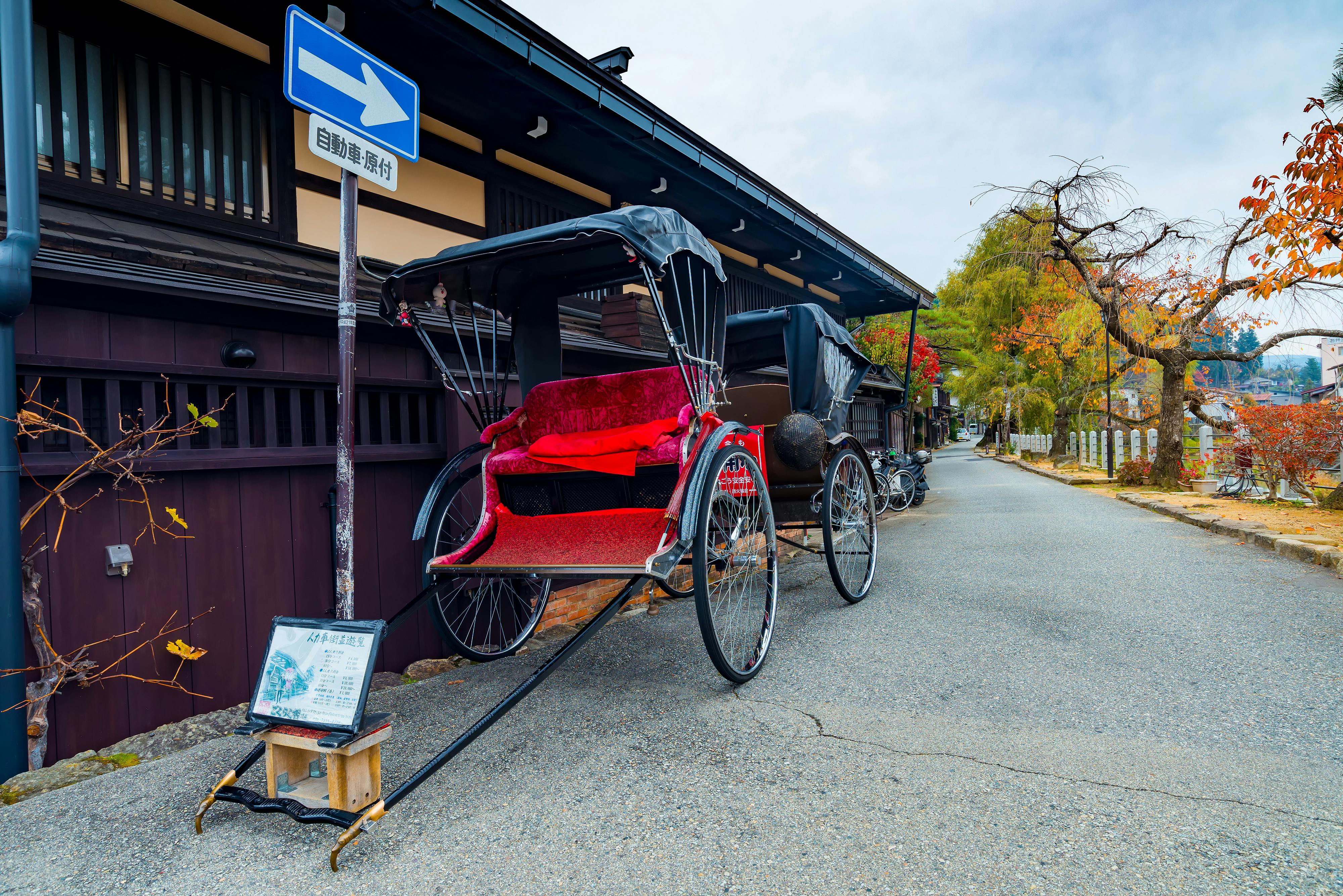 Rickshaw in Takayama
