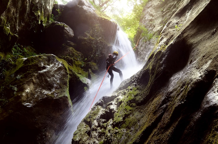 Shower Climbing in Takayama