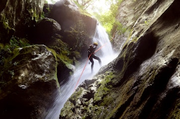 Shower Climbing in Takayama