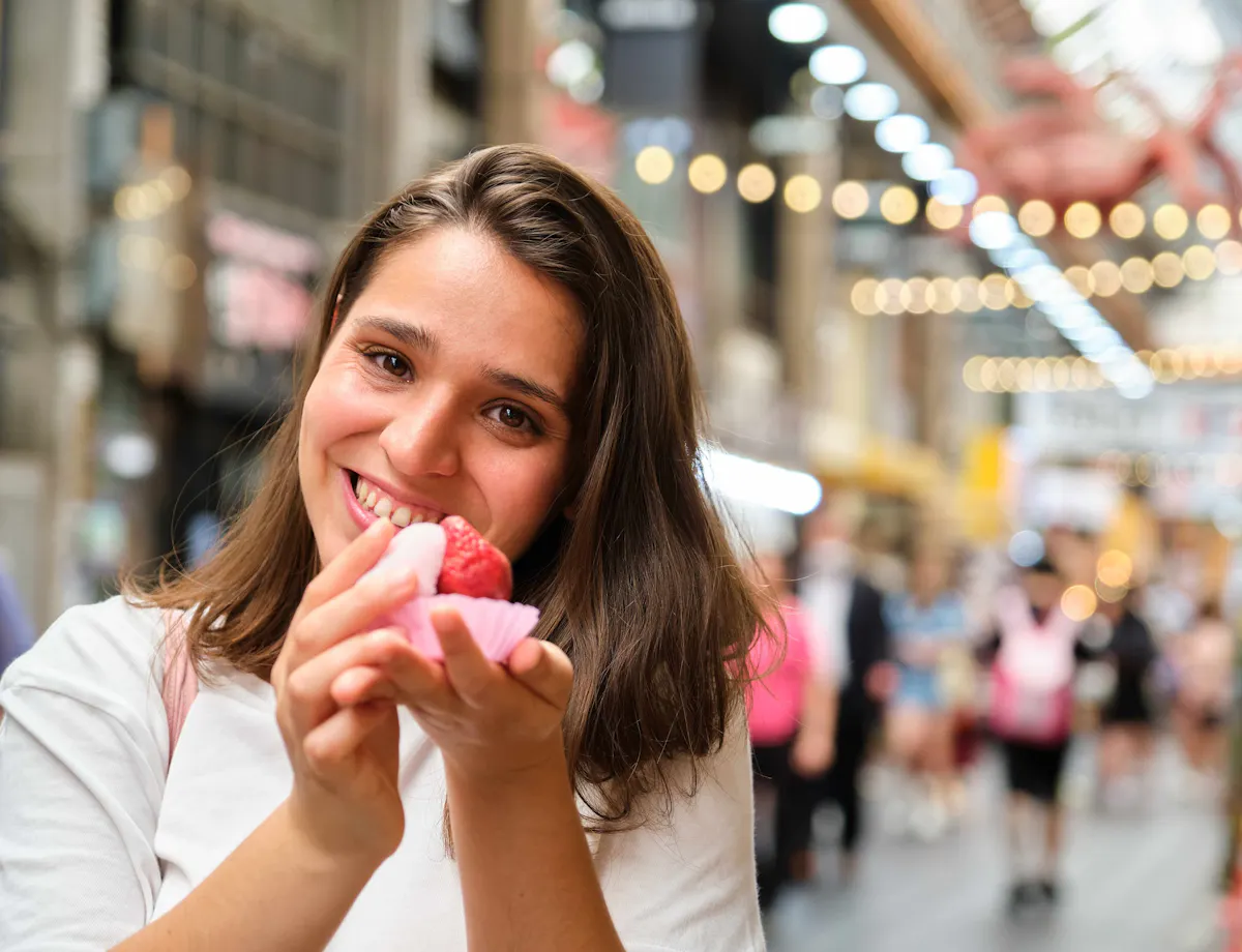 Fukuoka Strawberry Mochi Fukuoka Strawberry Mochi