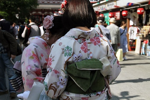 Women in Kimono