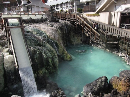 Onsen Hot Springs in Japan