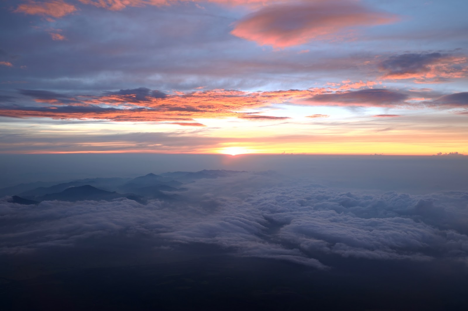 Top of Mt. Fuji