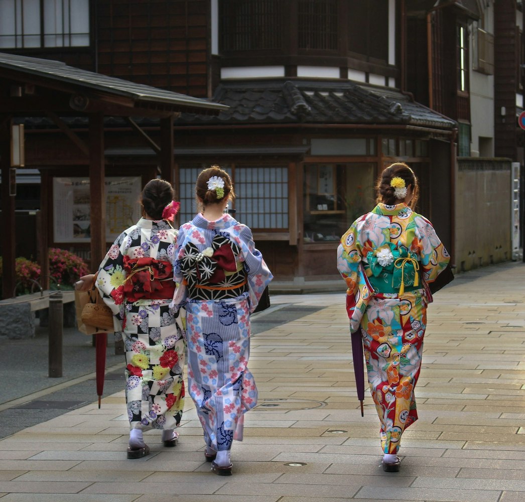 Women in Kimono