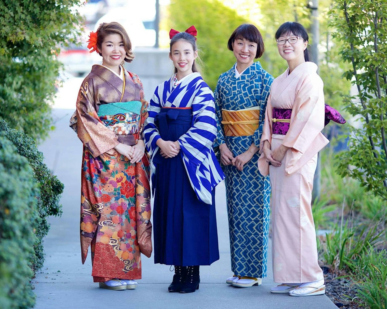 Women in Kimono