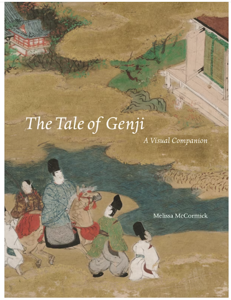The cover of the book named The Tale of Genji, A Visual Companion