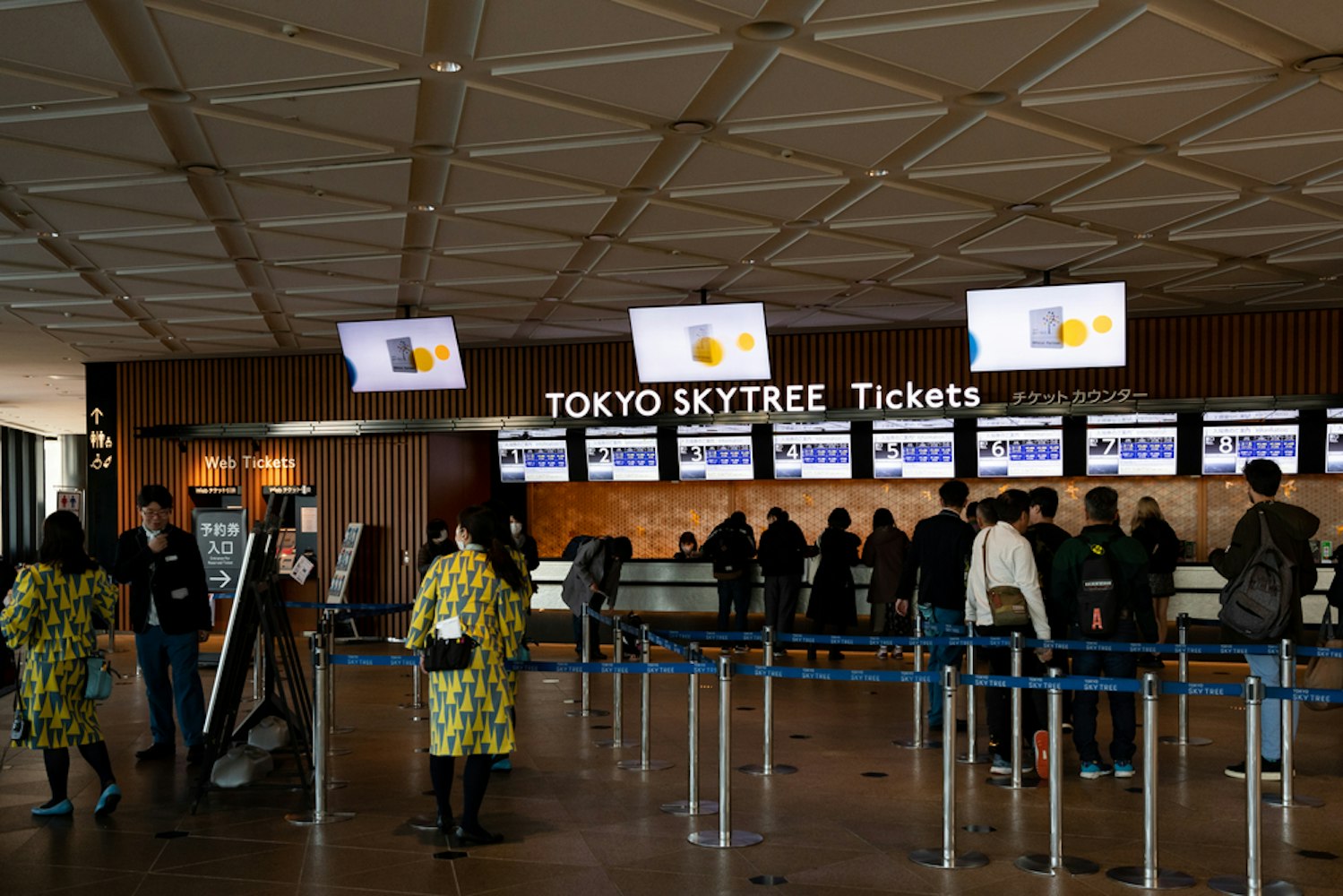 Tokyo Skytree Ticket Booths