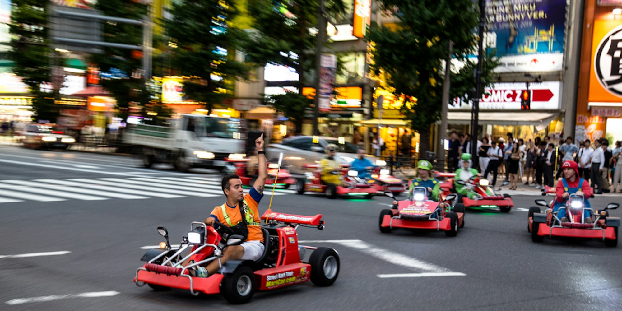 Cart Ride Real Life Official Street Go-kart Experience in Akihabara - Trip To Japan