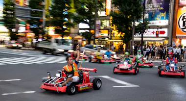 Street karting at Akihabara