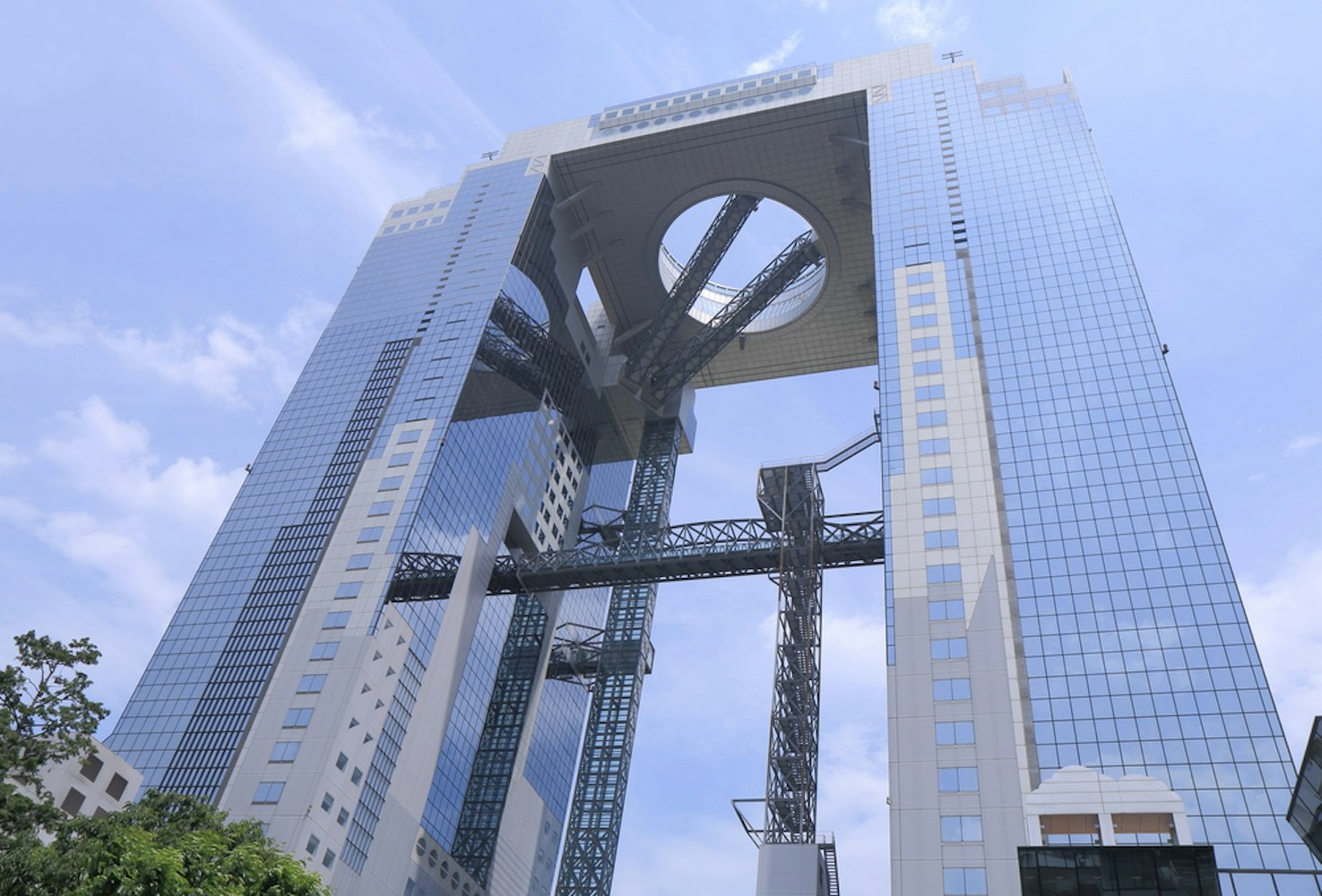 Umeda Sky Building is the twelfth tallest building in Osaka