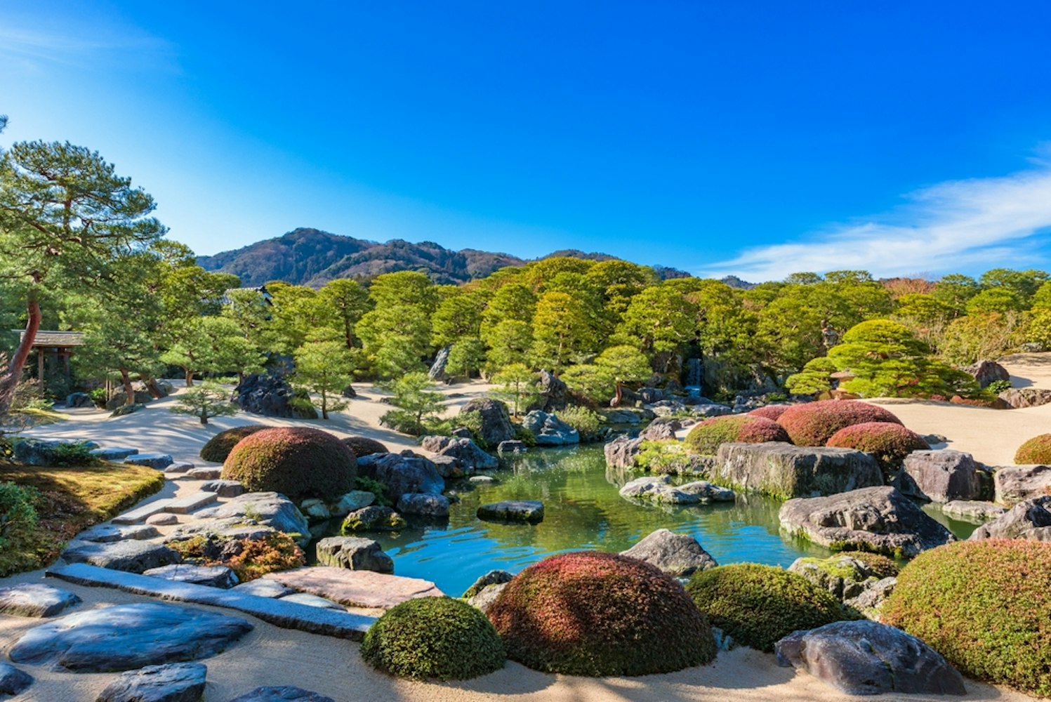 Gardens of the Adachi Museum of Art in Shimane Prefecture, Japan