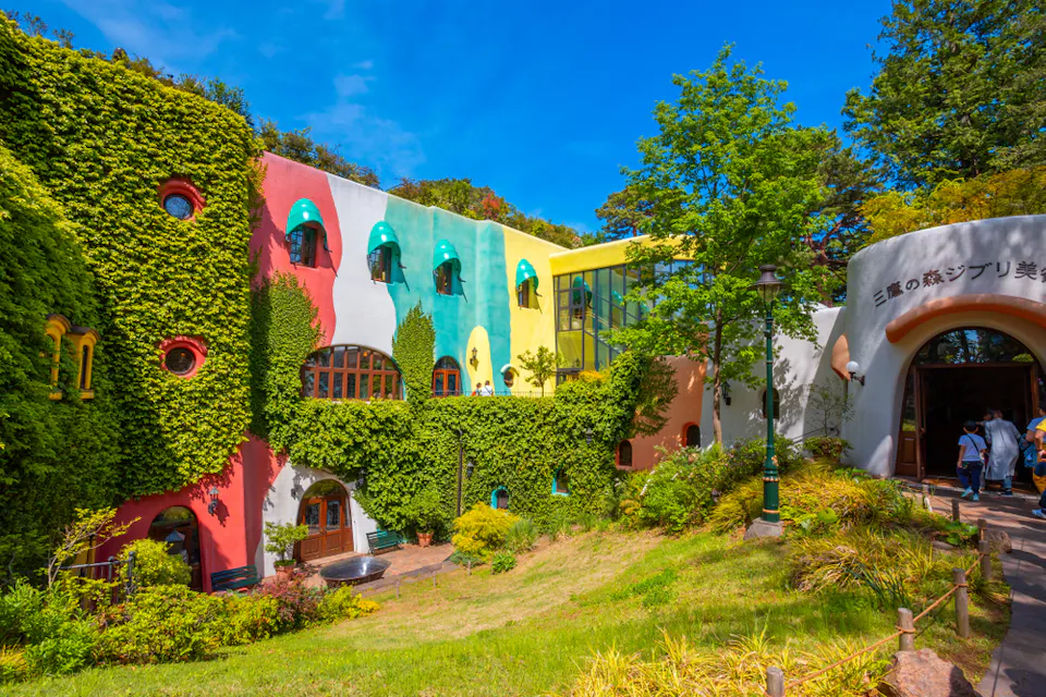 Ghibli museum is a place that shows the work of Japanese animation Studio Ghibli