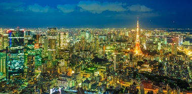 Panorama of Tokyo Skyline