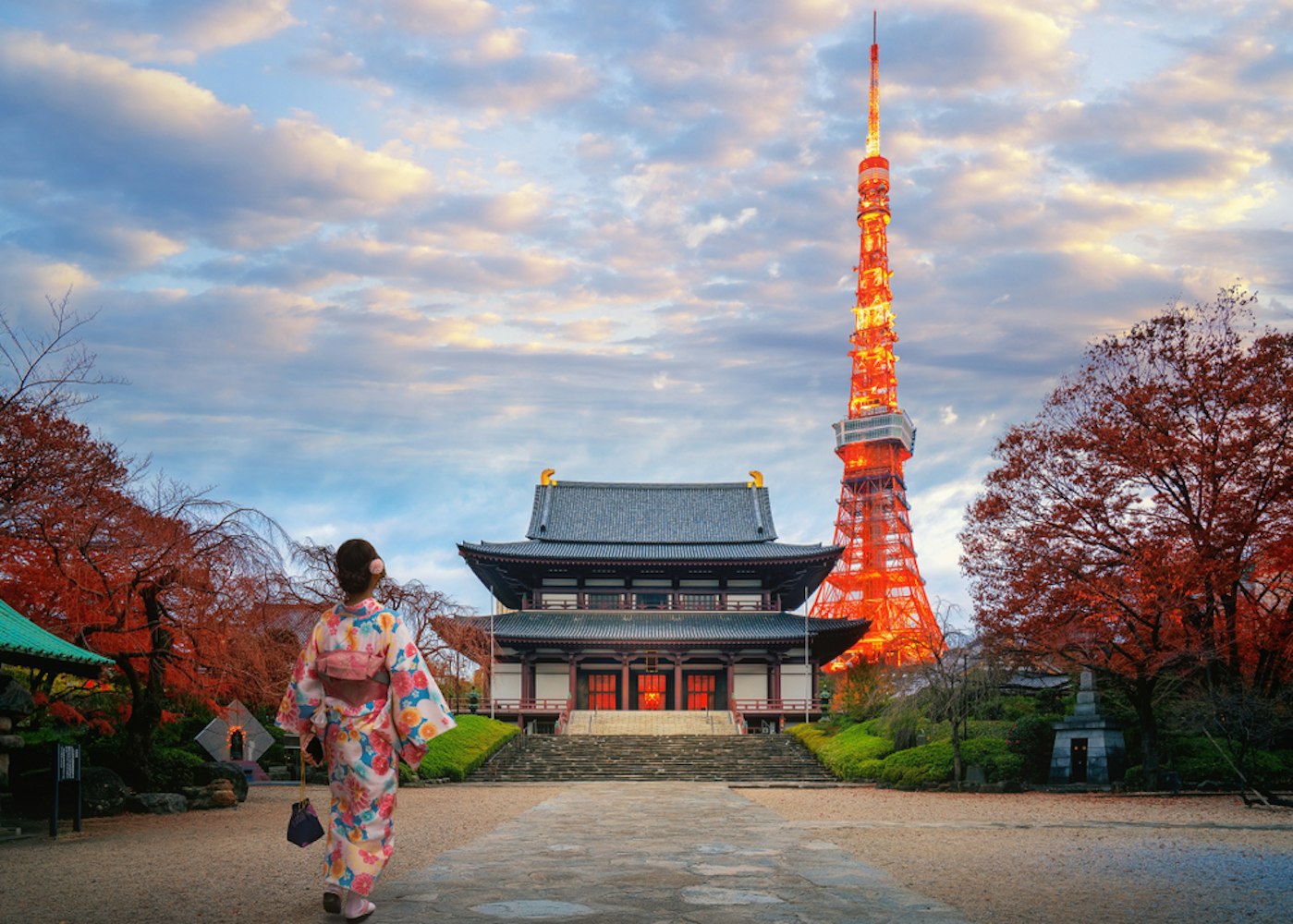 Zojoji Temple in Tokyo