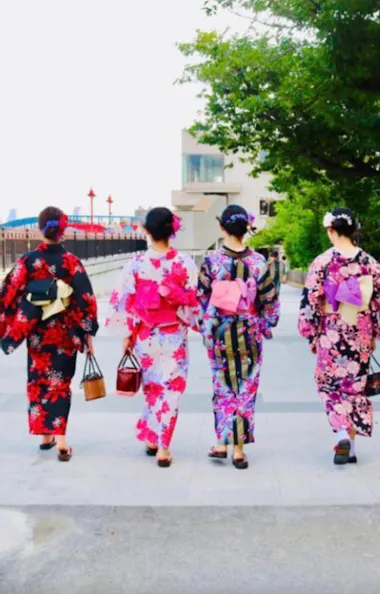 Floral Kimono Experience Floral Kimono Experience