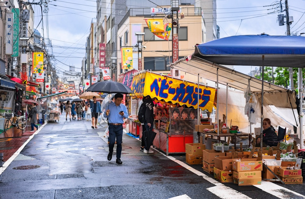 Japanese Sugamo Shopping Street Named Granny’s Harajuku