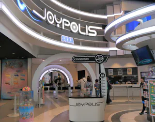 Tokyo Joypolis Amusement Park in Odaiba