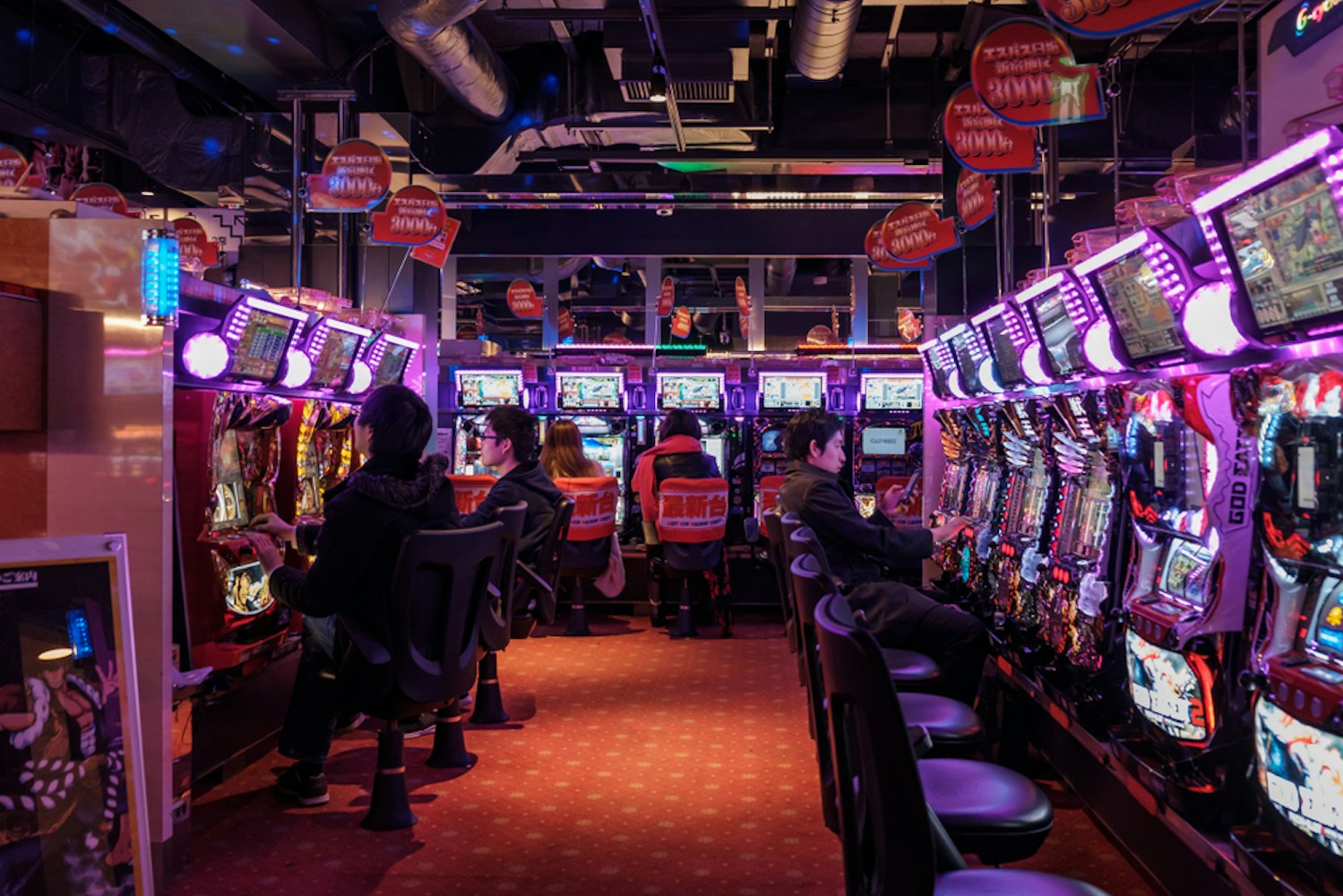 Pachinko Parlor of Shinjuku District