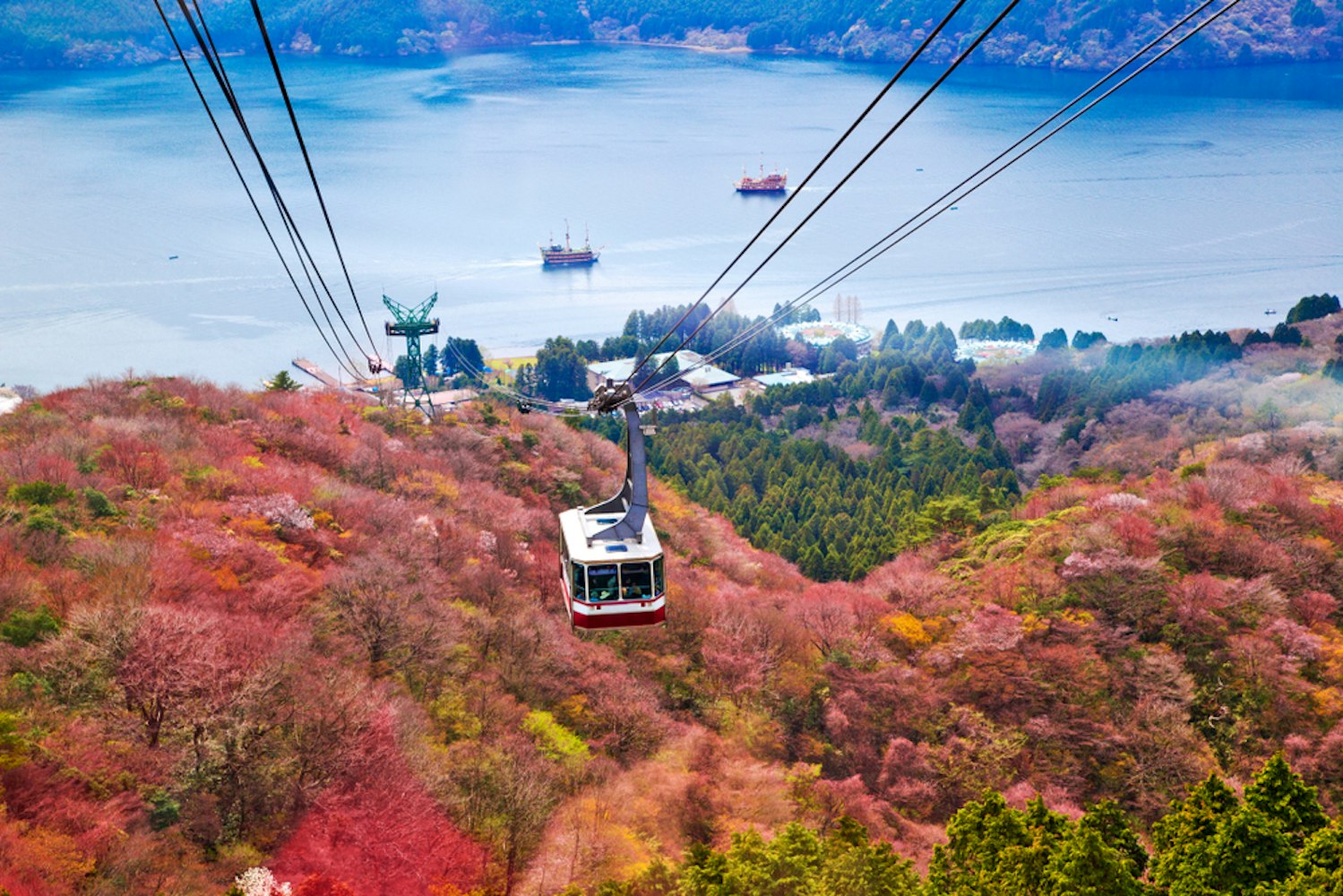 Mt. Komagatake Ropeway at Hakone