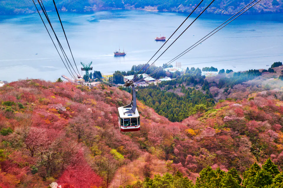 Mt. Komagatake Ropeway at Hakone