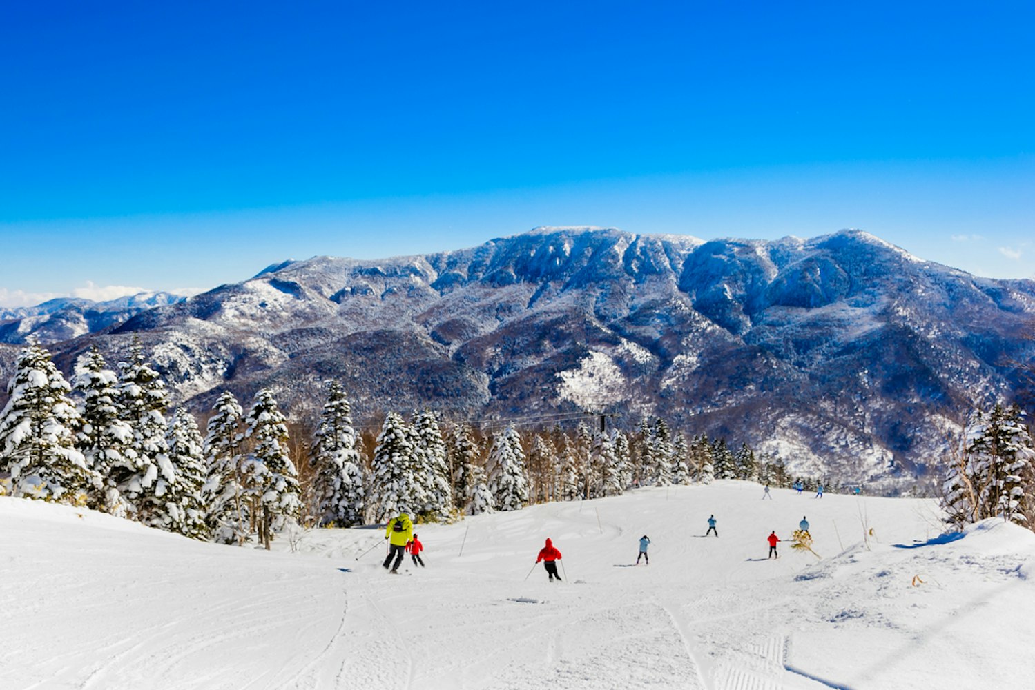 Mountain Ski Resort Shiga Kogen