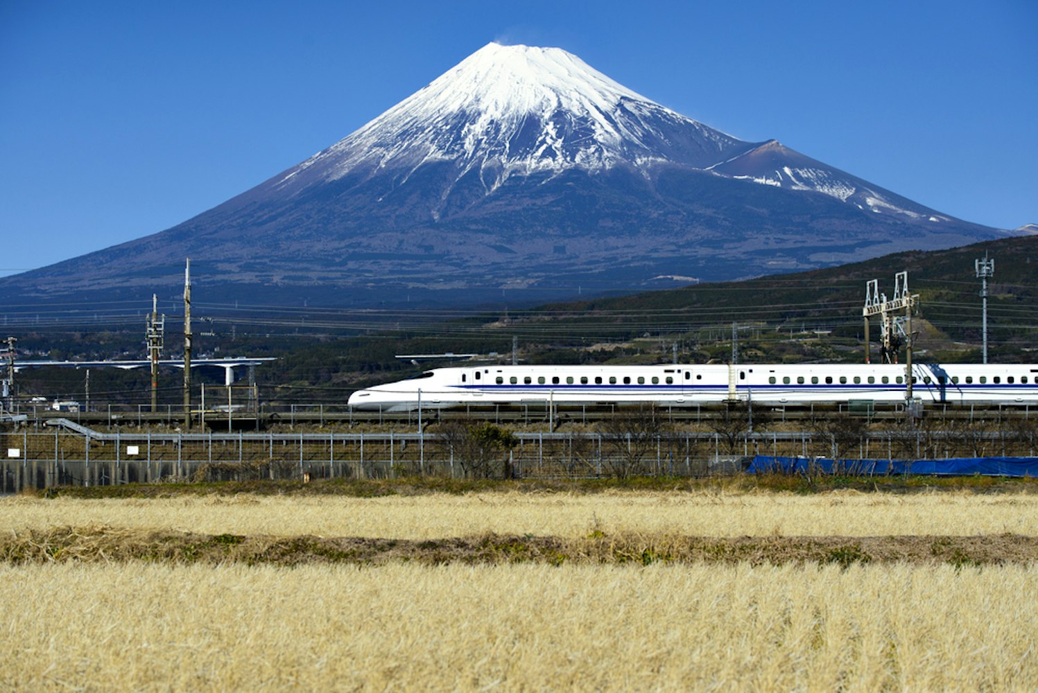 High Speed Bullet Train Tokaido Shinkansen