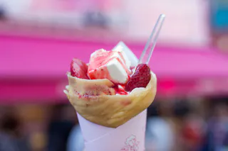 Strawberry Crepe