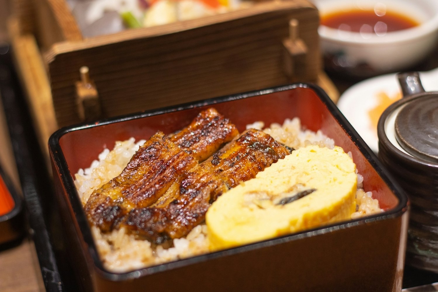 Grilled Eel on Top of Rice