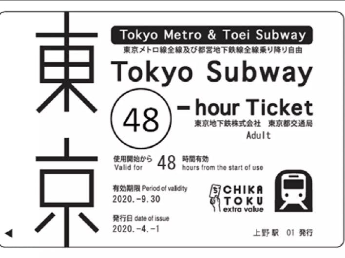 Tokyo Subway Ticket