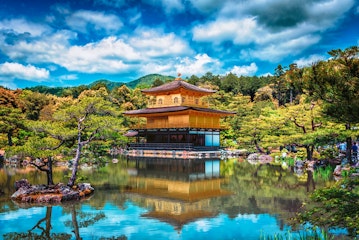 Kinkakuji Temple in Kyoto