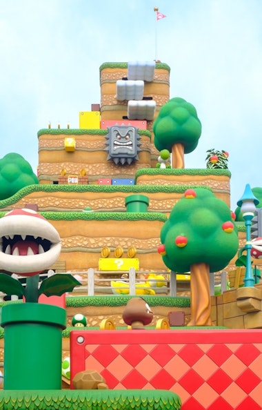 Super Nintendo World is a themed area at Universal Studios Japan