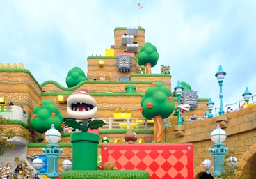 Super Nintendo World is a themed area at Universal Studios Japan