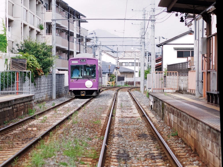 Arashiyama Exploration: Randen Pass with Bicycle Rental Combo