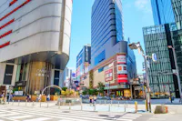 Cityscape of Umeda area,​​Osaka prefecture in Japan