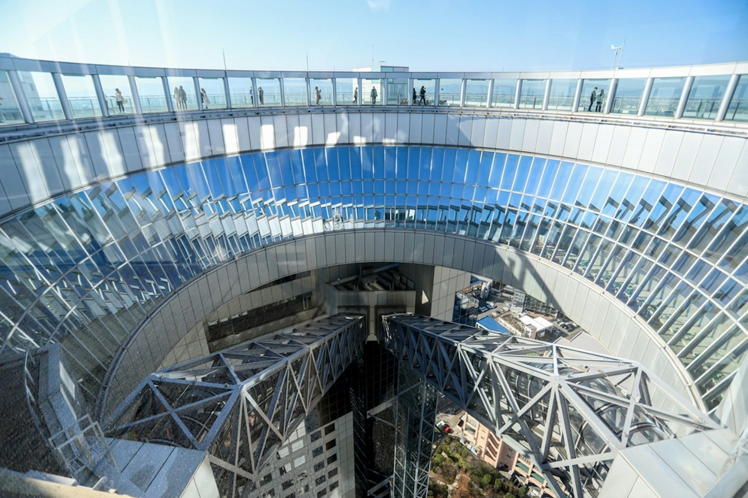 View From The Top Of The Umeda Sky Building