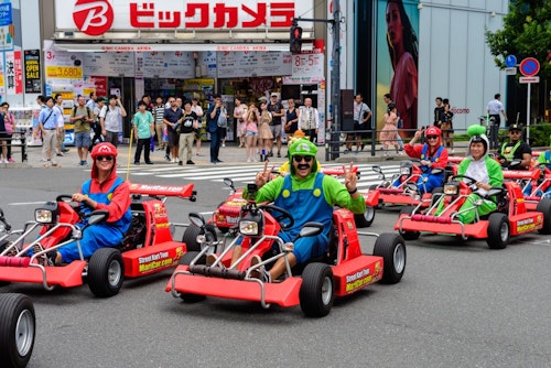 Mario Kart in Tokyo