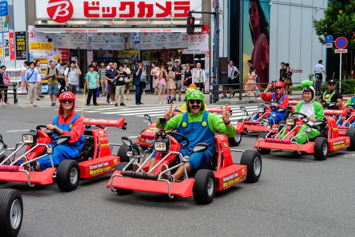Mario Kart in Tokyo Mario Kart in Tokyo