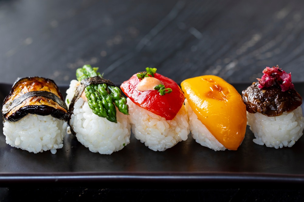 Vegan Sushi Nigiri