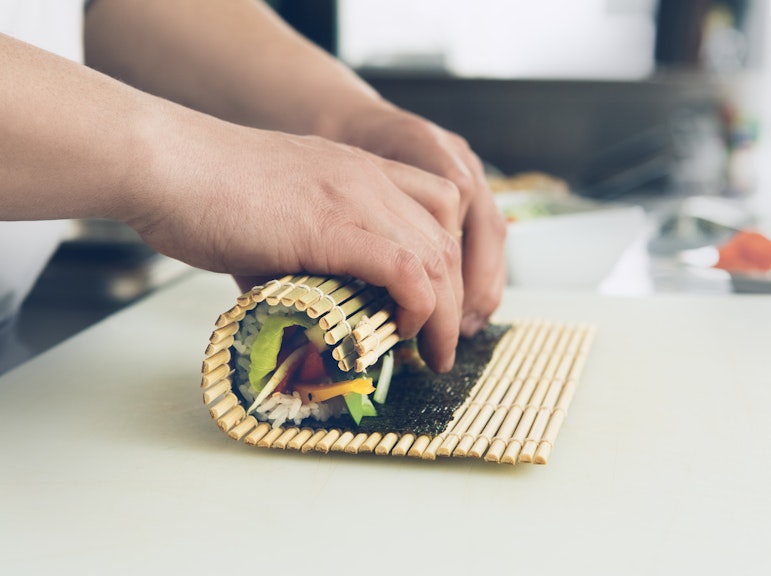 지역 가정 방문 아트 스시 롤 요리 - 1종