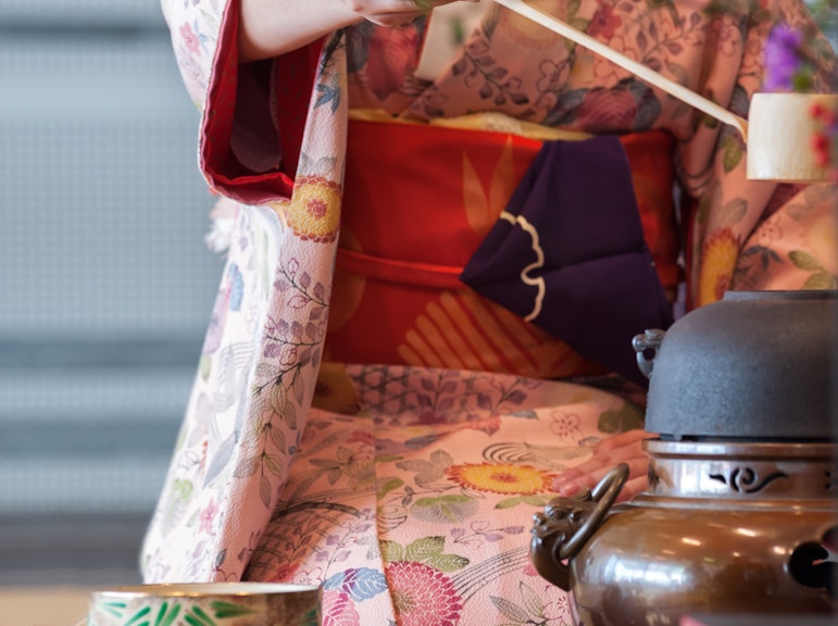 大阪での茶道体験(シェアプラン)