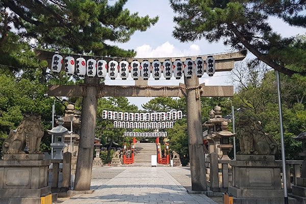 Sumiyoshi Taisha Shrine