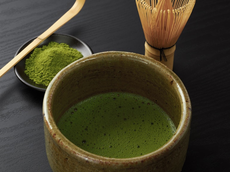 Japanese Tea MATCHA Ceremony at Senganen in Kagoshima