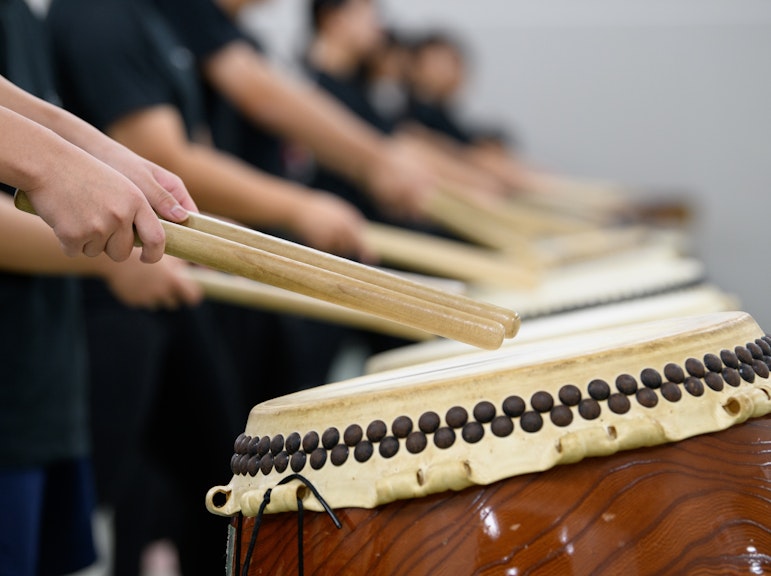 아사쿠사에서의 전통 일본 드럼 체험