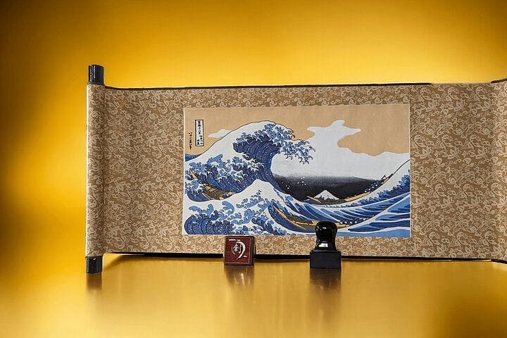 浮世繪33 經典雙作・浮世繪珍藏組】神奈川沖浪裏/1008片+凱風快晴/1008片