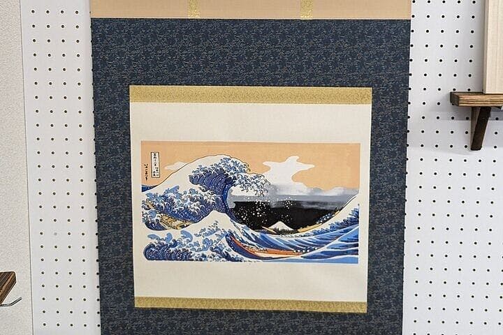 Ukiyo-e Scroll Making Experience