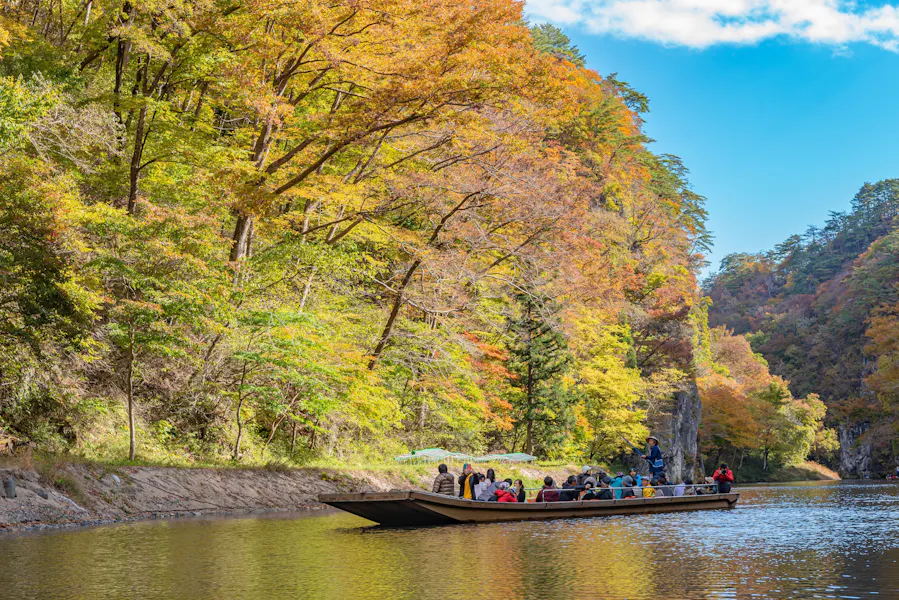 Geibikei Gorge River