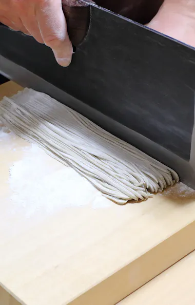 Making Soba Noodles Making Soba Noodles