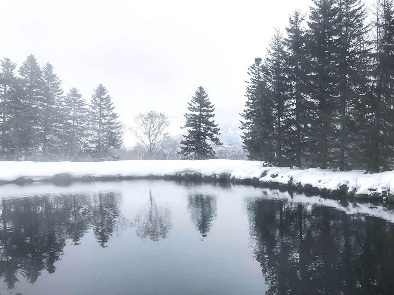 Hot Spring in Niseko