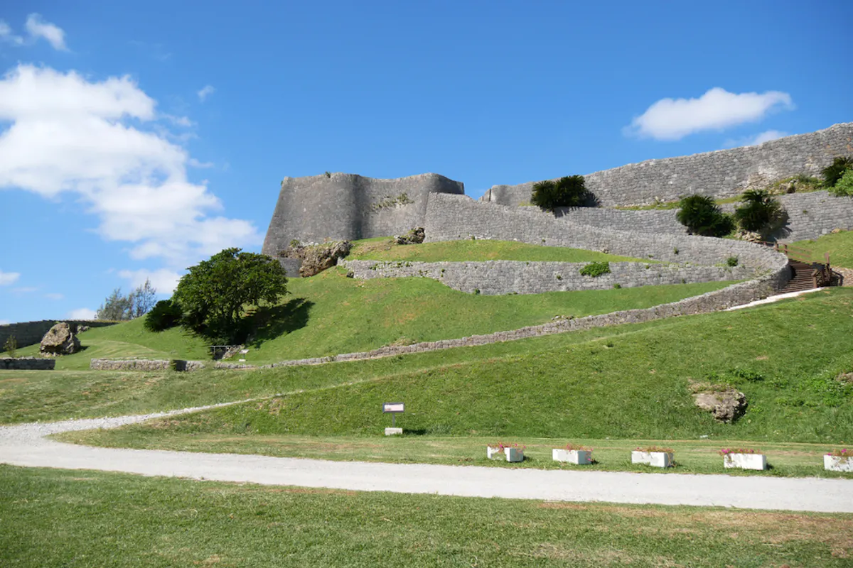 Katsuren Castle Ruins Katsuren Castle Ruins World Heritage Okinawa, Japan